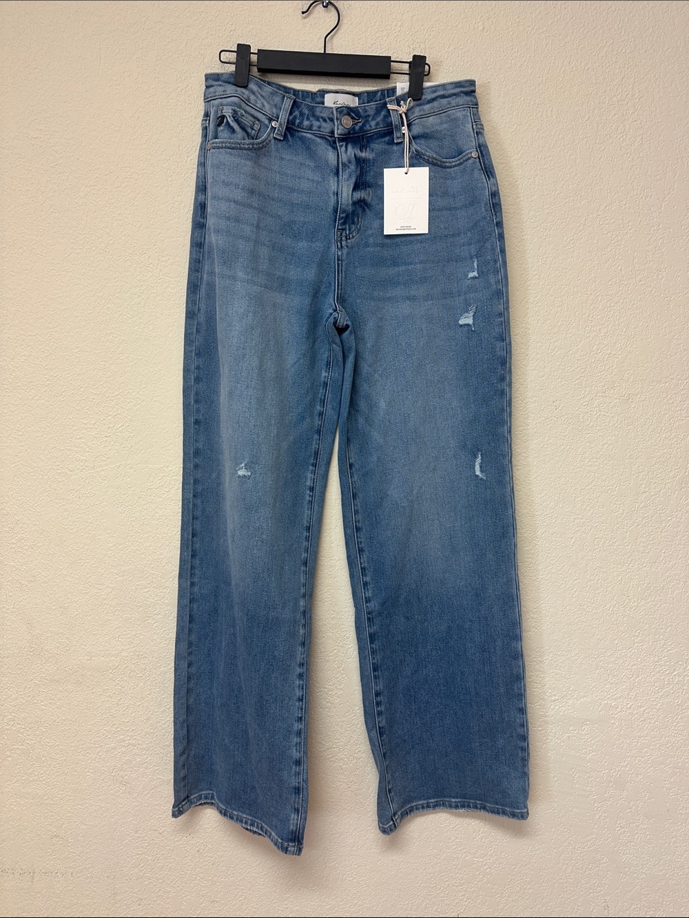 Kancan NWT High-Rise Wide-Leg baggy Women's Jeans size 27